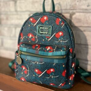Brave Merida Disney Loungefly Mini Backpack